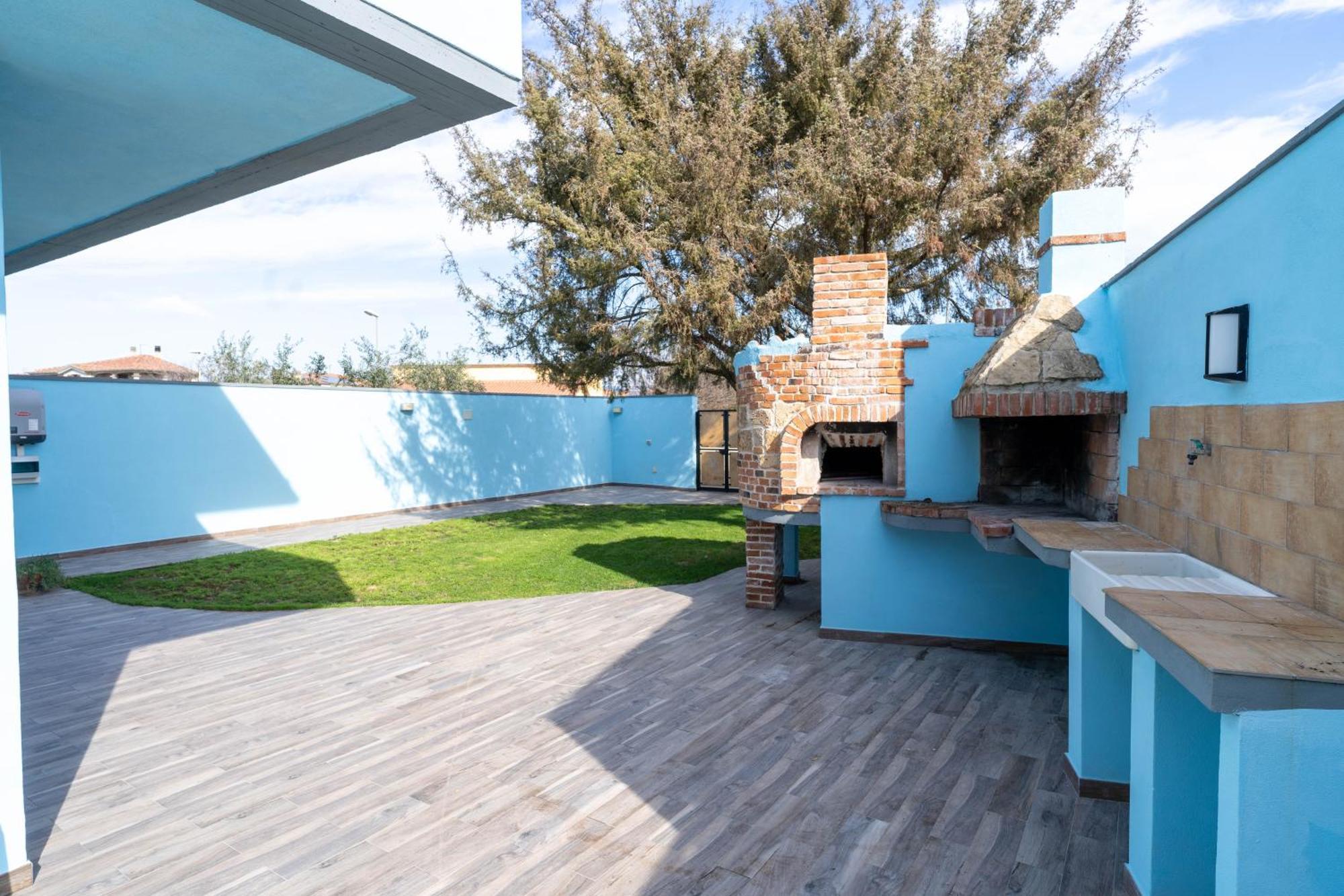 Casa Cao Appartamento "L'Ulivo" Nurachi Bagian luar foto